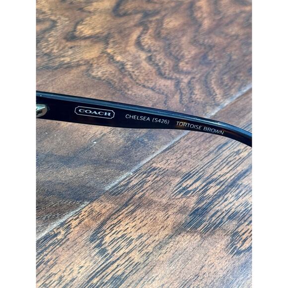 Coach Chelsea S426 Tortoise Brown Jewels crystals Sunglasses Bifocals Frames